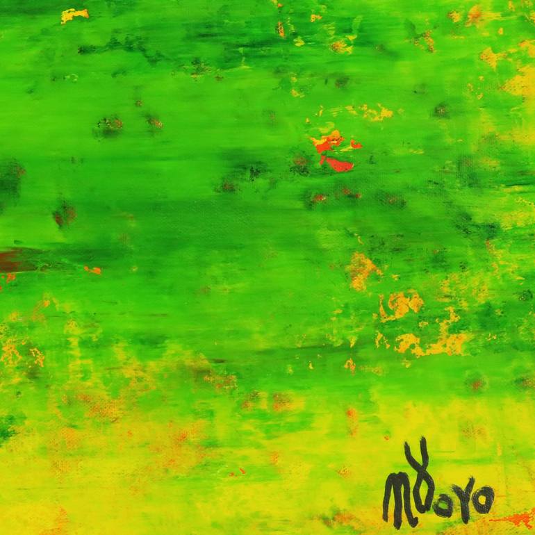 Original Abstract Landscape Painting by Nestor Toro