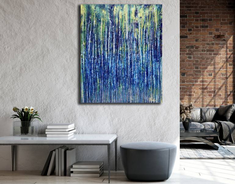 Original Abstract Painting by Nestor Toro