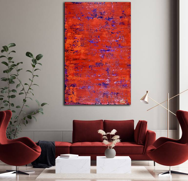 Original Abstract Painting by Nestor Toro