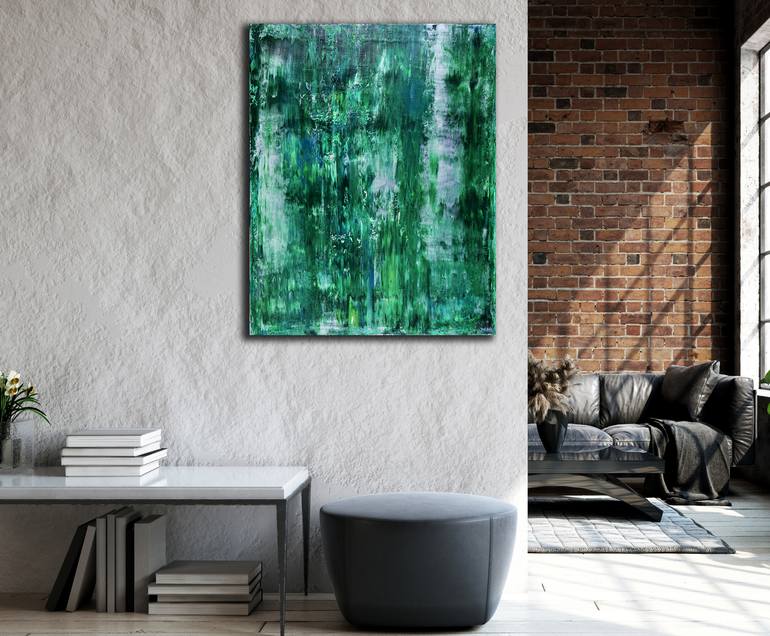 Original Abstract Nature Painting by Nestor Toro