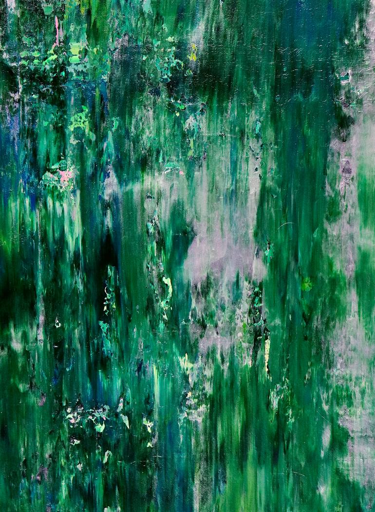 Original Abstract Nature Painting by Nestor Toro