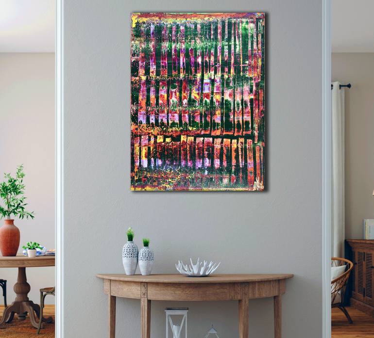 Original Expressionism Abstract Painting by Nestor Toro