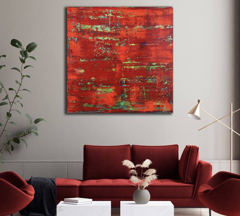 Original Abstract Painting by Nestor Toro