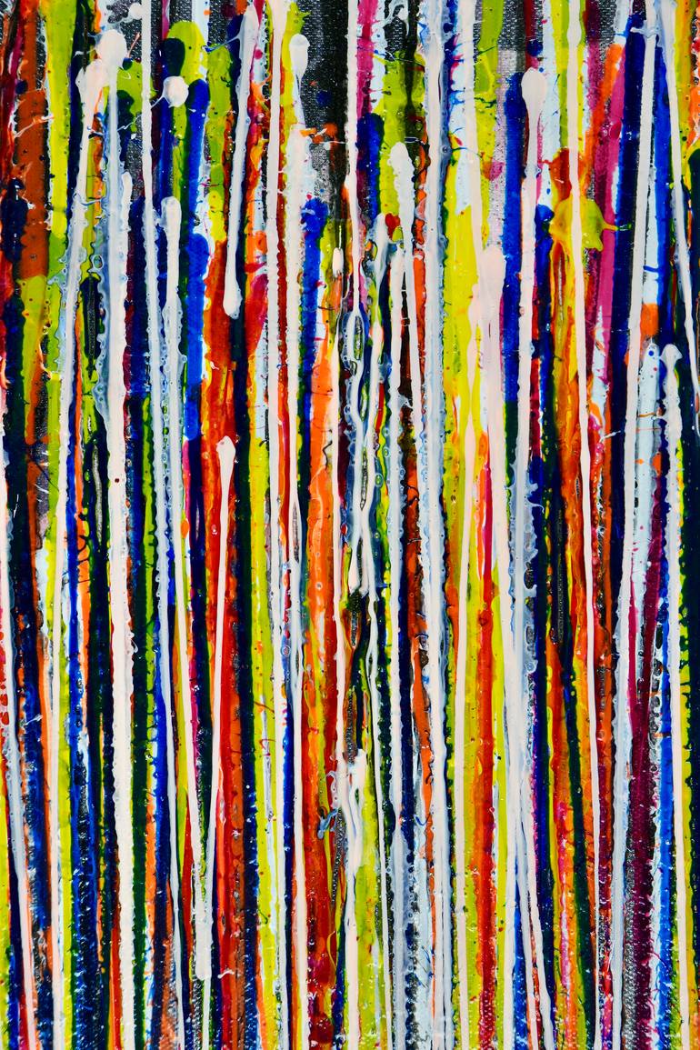 Original Abstract Expressionism Abstract Painting by Nestor Toro