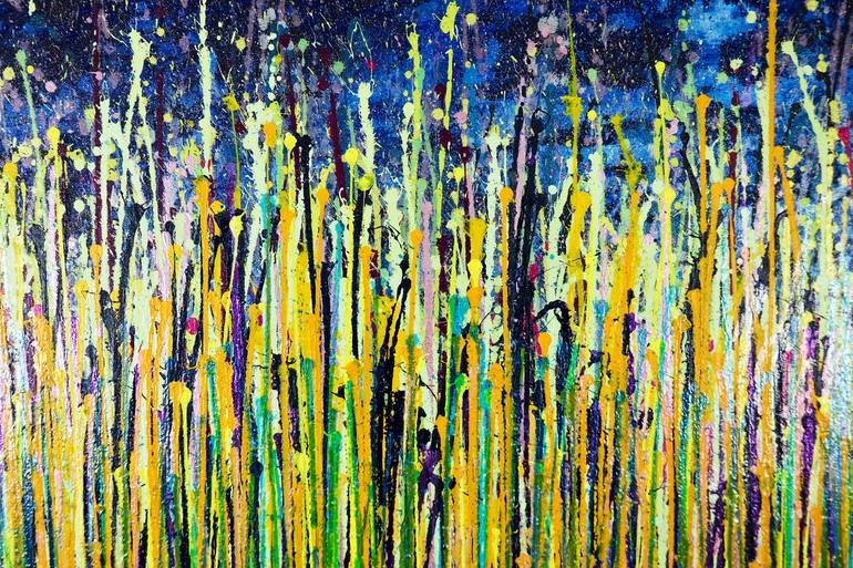 Original Abstract Expressionism Abstract Painting by Nestor Toro