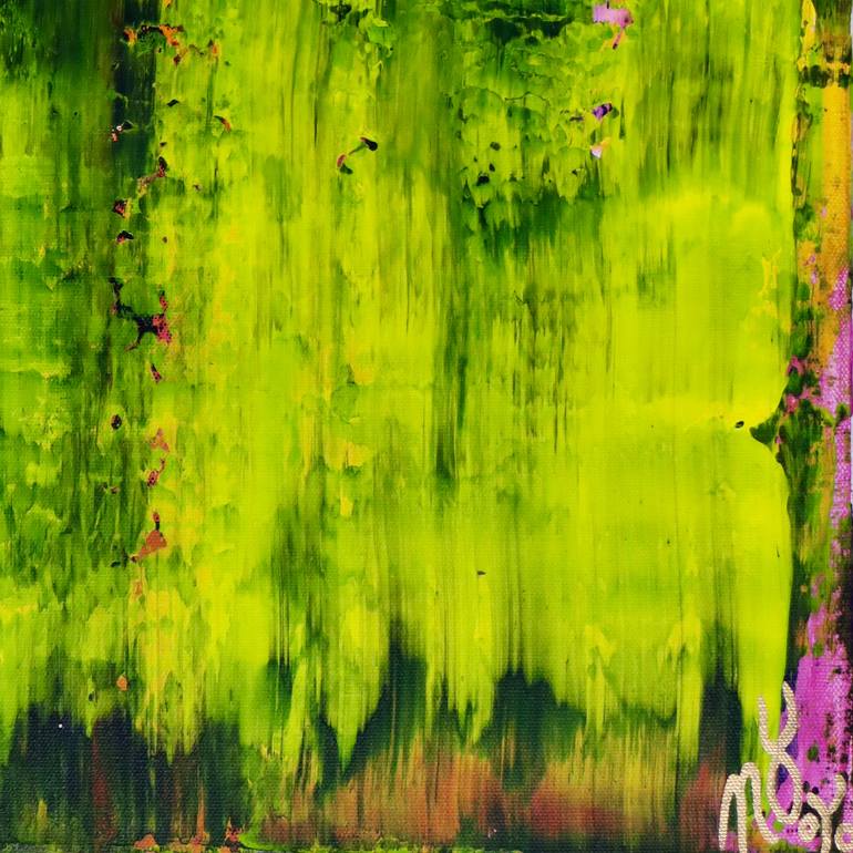 Original Abstract Nature Painting by Nestor Toro