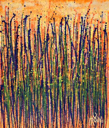 Original Abstract Expressionism Abstract Paintings by Nestor Toro