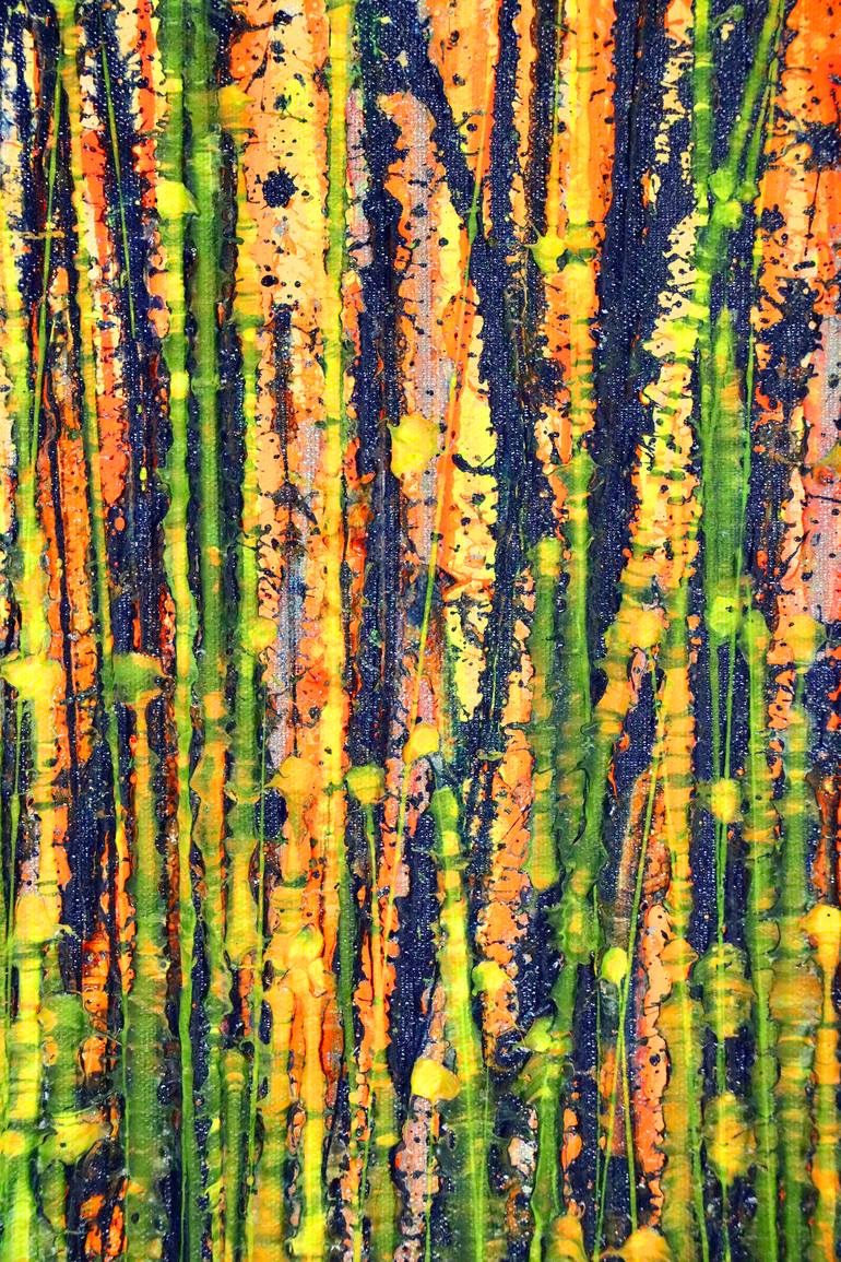 Original Abstract Expressionism Abstract Painting by Nestor Toro