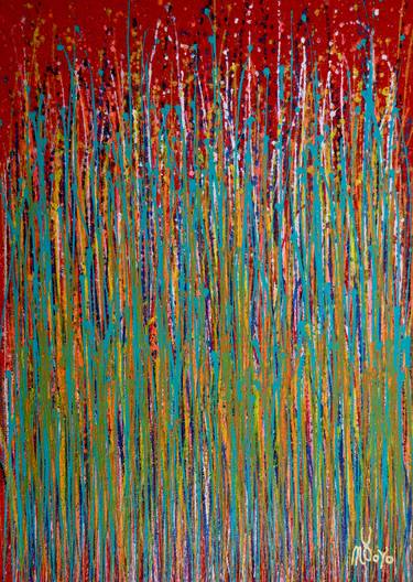 Original Abstract Paintings by Nestor Toro