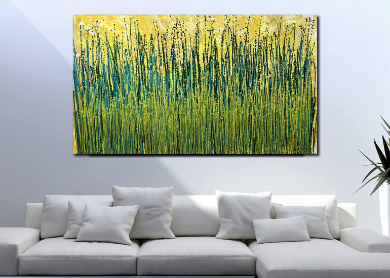 Original Abstract Painting by Nestor Toro