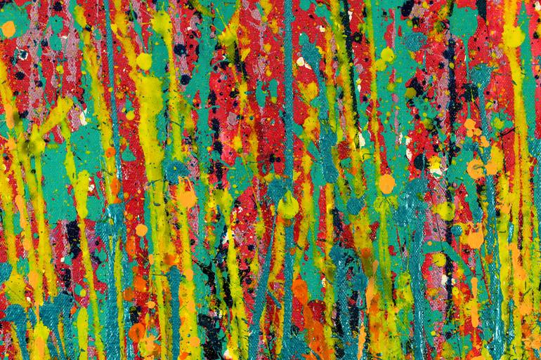 Original Abstract Expressionism Abstract Painting by Nestor Toro