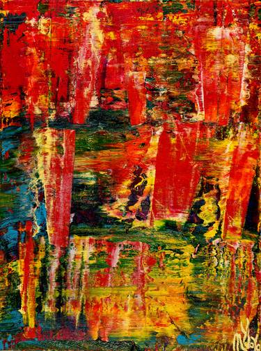 Original Expressionism Abstract Paintings by Nestor Toro