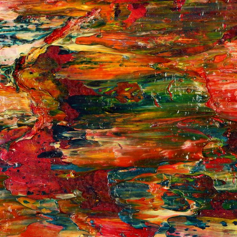 Original Expressionism Abstract Painting by Nestor Toro