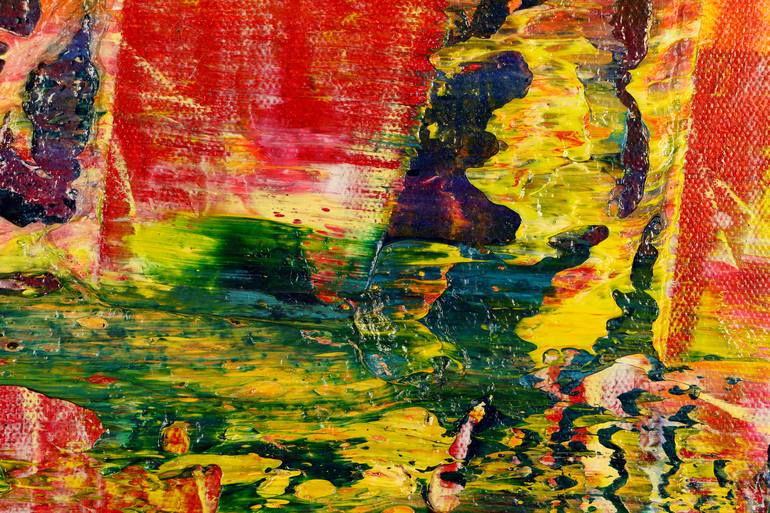Original Expressionism Abstract Painting by Nestor Toro