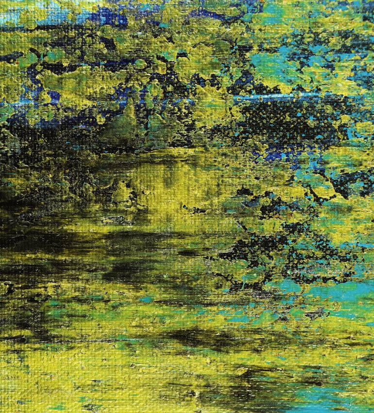 Original Abstract Nature Painting by Nestor Toro