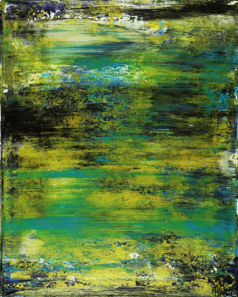 Original Abstract Nature Painting by Nestor Toro