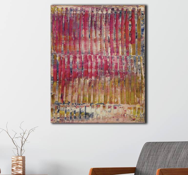 Original Abstract Expressionism Abstract Painting by Nestor Toro