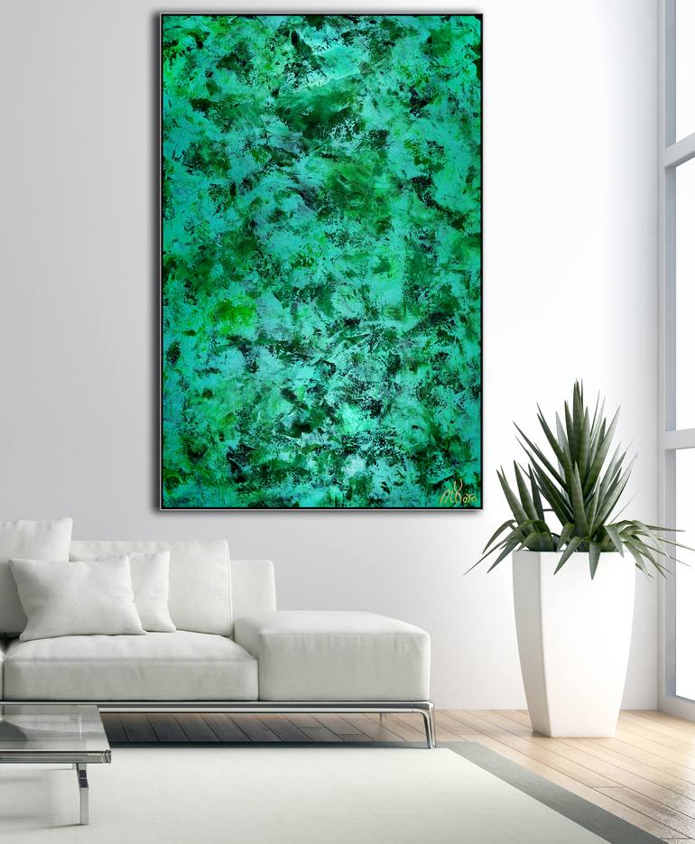 Original Abstract Painting by Nestor Toro