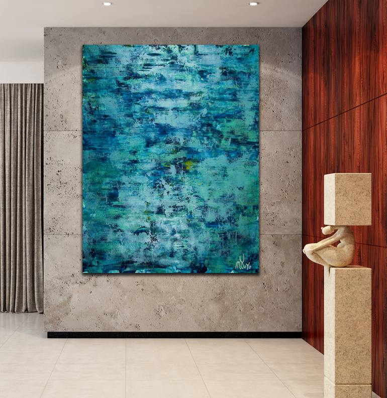 Original Abstract Painting by Nestor Toro