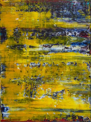 Original Abstract Expressionism Landscape Paintings by Nestor Toro