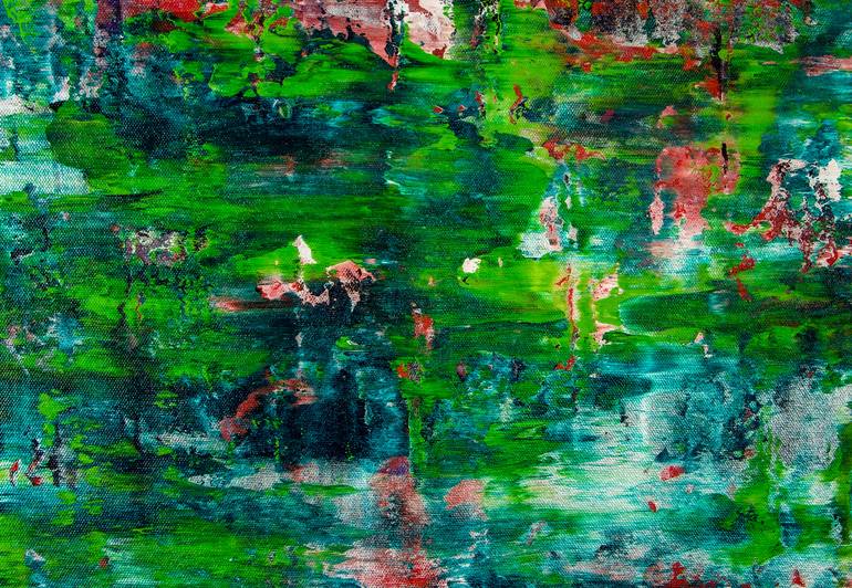 Original Abstract Nature Painting by Nestor Toro