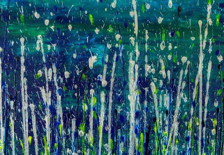 Original Abstract Expressionism Abstract Painting by Nestor Toro