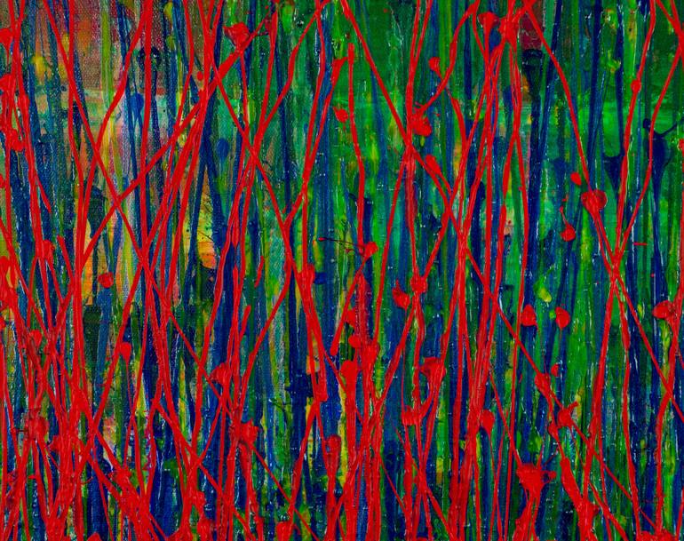 Original Abstract Painting by Nestor Toro