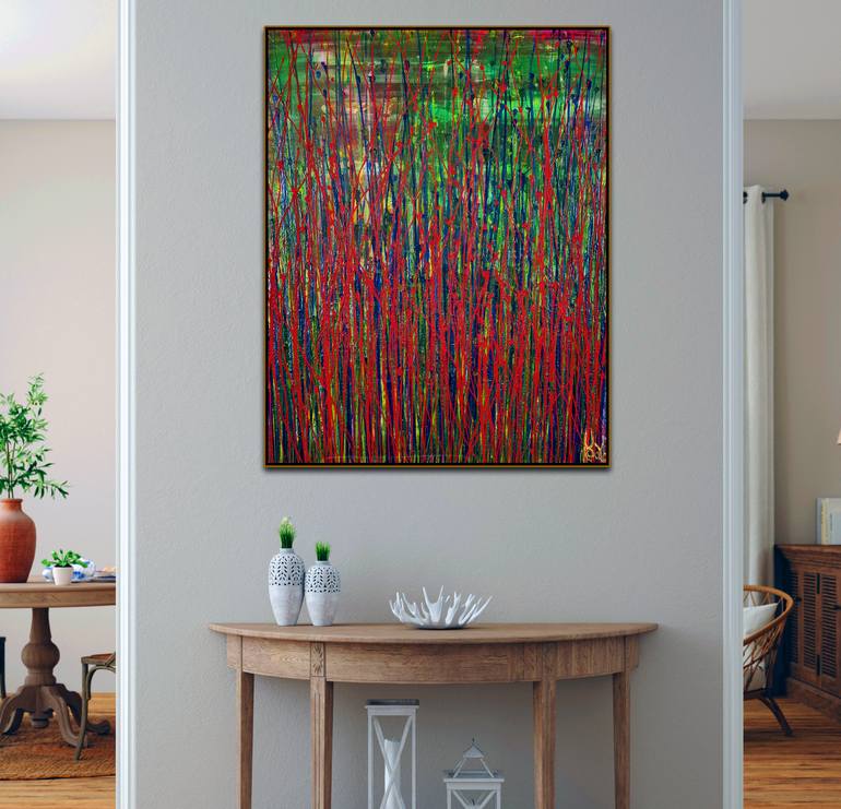 Original Abstract Painting by Nestor Toro