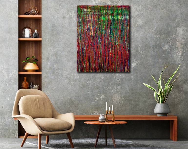 Original Abstract Painting by Nestor Toro