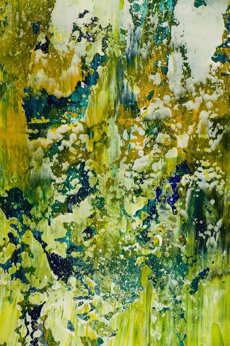 Original Abstract Nature Painting by Nestor Toro