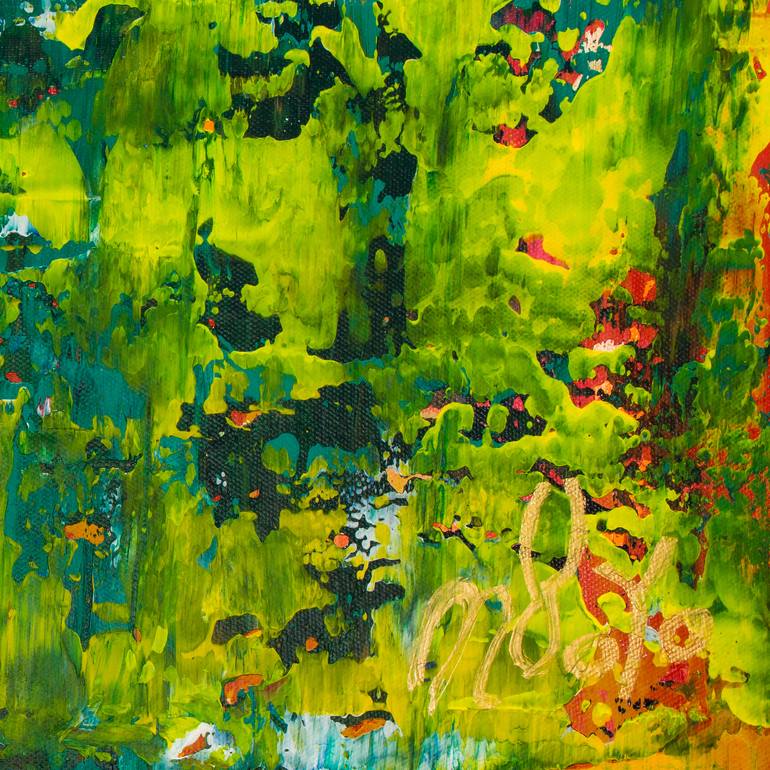 Original Abstract Nature Painting by Nestor Toro