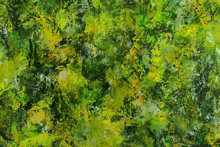 Original Abstract Nature Painting by Nestor Toro