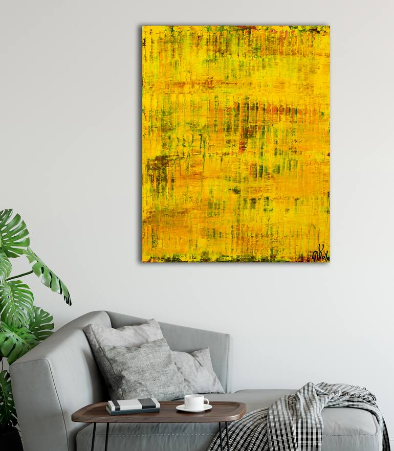 Original Abstract Expressionism Abstract Painting by Nestor Toro