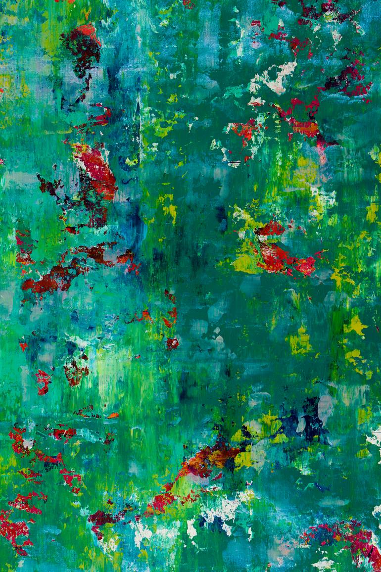 Original Abstract Nature Painting by Nestor Toro