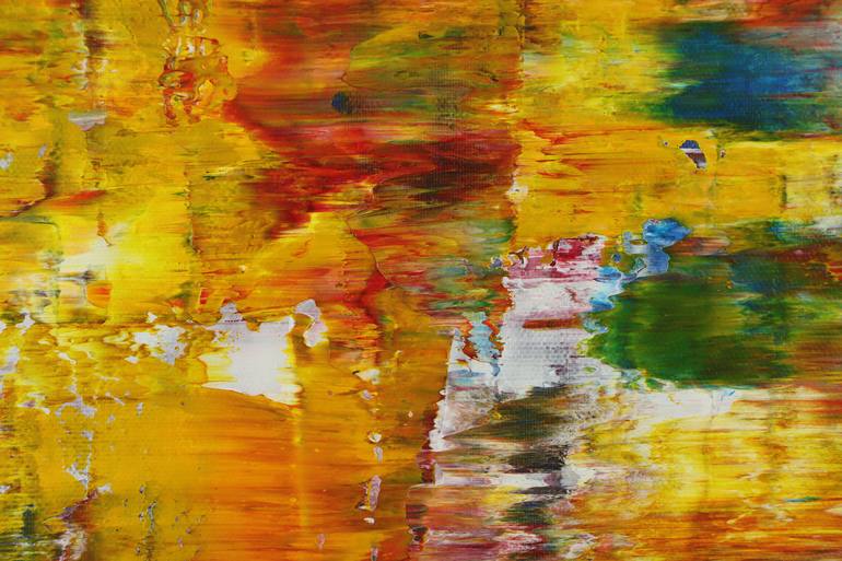 Original Abstract Expressionism Abstract Painting by Nestor Toro