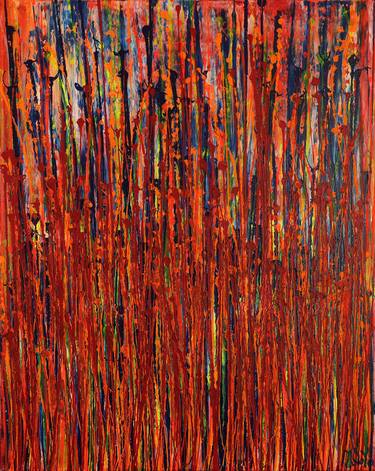 Original Abstract Expressionism Abstract Paintings by Nestor Toro