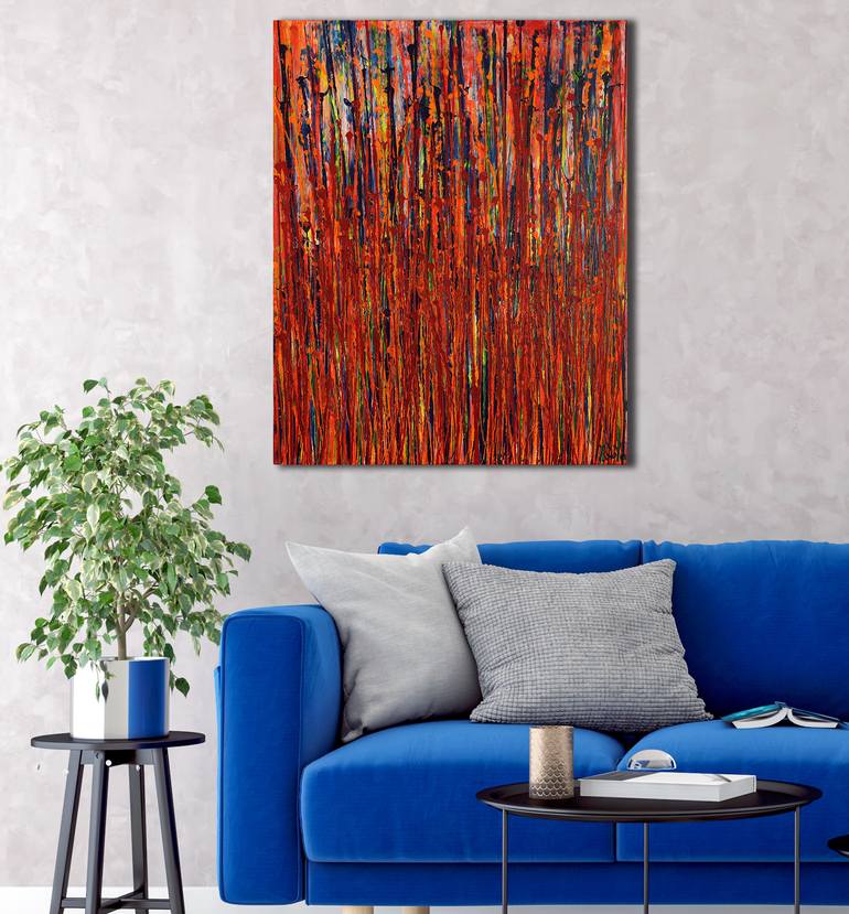 Original Abstract Painting by Nestor Toro