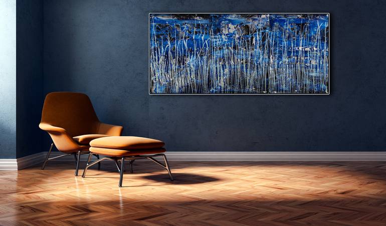 Original Abstract Painting by Nestor Toro