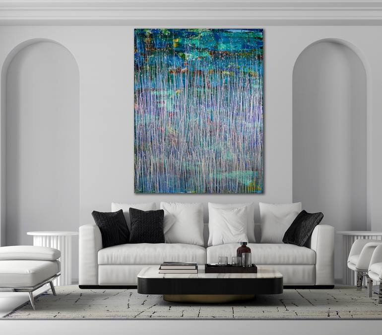 Original Abstract Painting by Nestor Toro