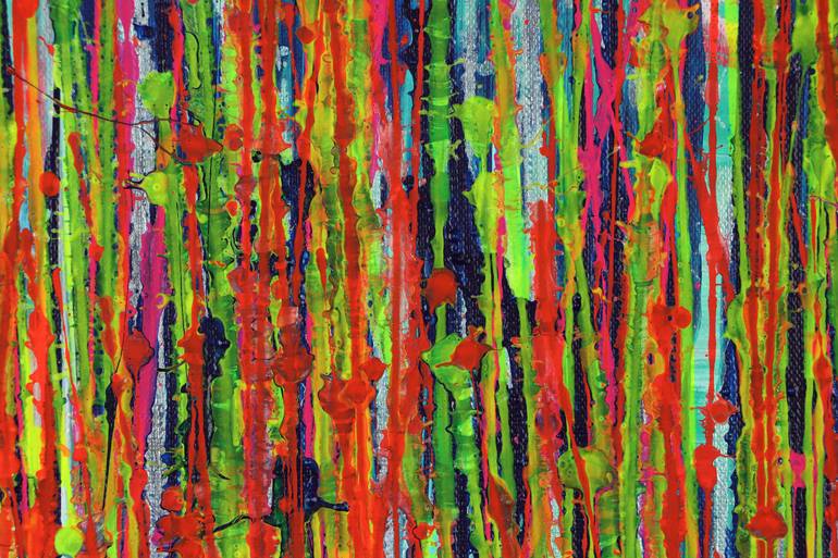 Original Abstract Expressionism Abstract Painting by Nestor Toro