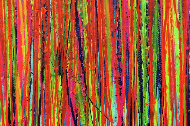 Original Abstract Expressionism Abstract Painting by Nestor Toro