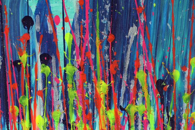 Original Abstract Expressionism Abstract Painting by Nestor Toro