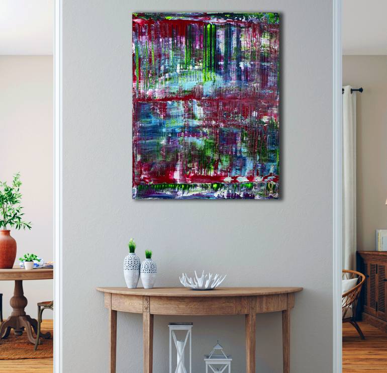 Original Abstract Nature Painting by Nestor Toro