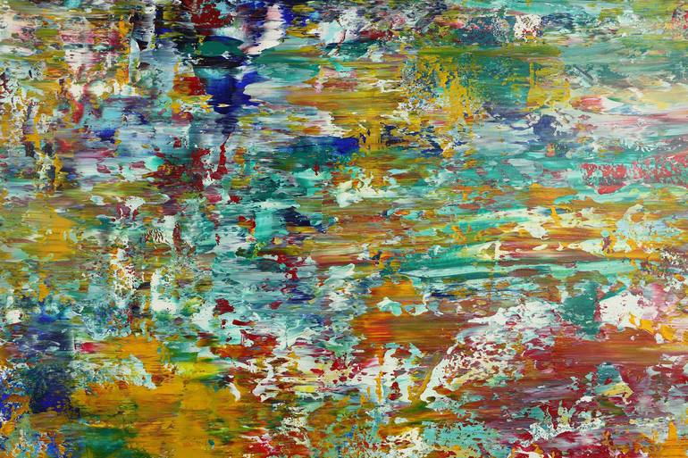 Original Abstract Nature Painting by Nestor Toro