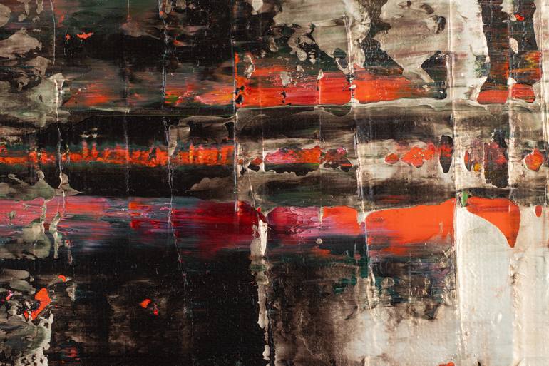 Original Abstract Expressionism Abstract Painting by Nestor Toro