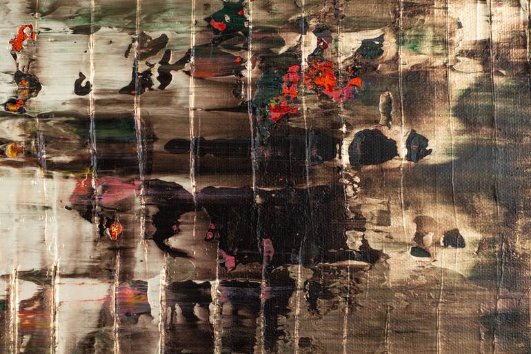 Original Abstract Expressionism Abstract Painting by Nestor Toro