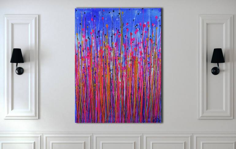 Original Abstract Painting by Nestor Toro