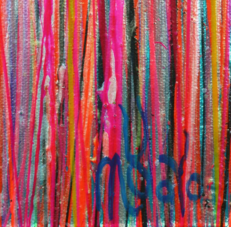 Original Abstract Expressionism Abstract Painting by Nestor Toro