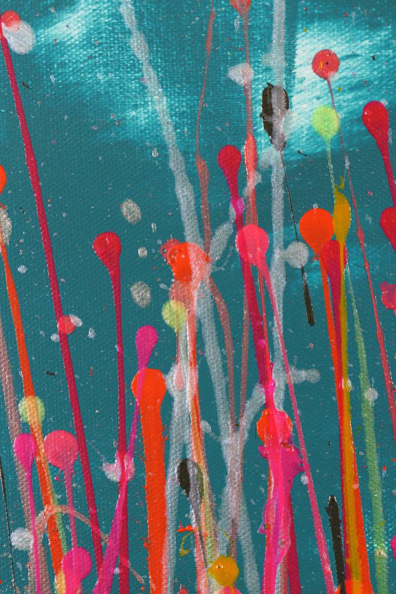 Original Abstract Expressionism Abstract Painting by Nestor Toro