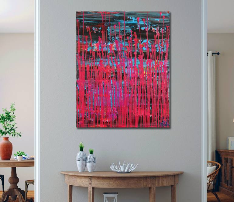 Original Abstract Painting by Nestor Toro